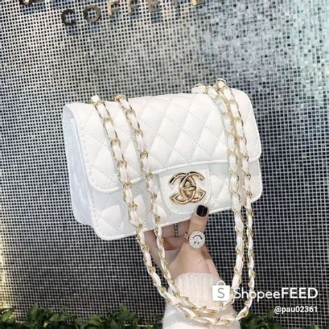chanel inspired sling bag